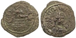 ARAB-SASANIAN: Anonymous, AE pashiz (1.46g), NM, ND, A-49X, Gyselen-90