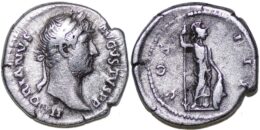 Roman Empire, Hadrian AD 117-138. Rome AR Denarius