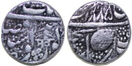 India Sikh Empire Ranjit Singh AR Rupee VS1885//94(1837) Amritsar H-01.11.04