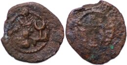 SASANIAN KINGS, Yazdgard II, AD 438-457. AE Pashiz