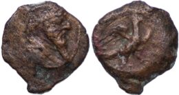 Kings of Parthia, Mithradates II (121-99), AE Chalkon, c. 119-99 BC