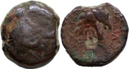 SELEUKID KINGS, Antiochos III ?. 222-187 BC. Æ . Ekbatana mint