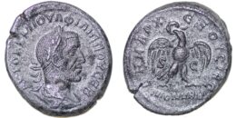 SYRIA, Seleucis and Pieria. Antioch. Trajan Decius AD 249-251. Billon Tetradrachm