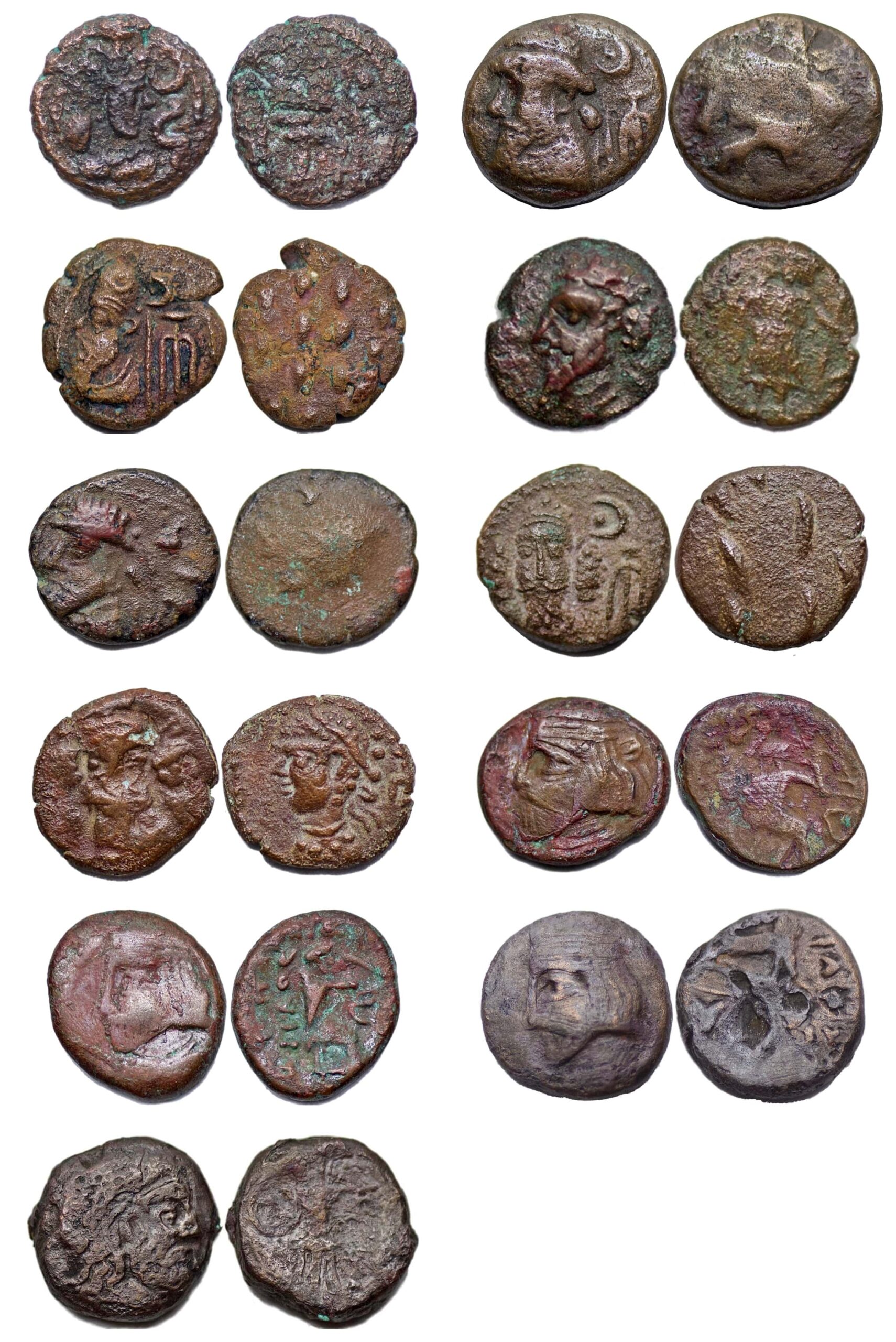 Group lot of 11 AE Coins, From different properties