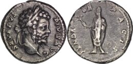 Roman Empire. Septimius Severus (193-211). AR Denarius – Rome. R/ Emperor standing