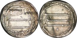 ABBASID: Temp al-Rashid, 786-809, AR dirham, Madinat al-Salam, AH170
