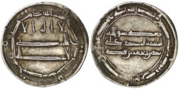Abbasid Caliphate. temp. al-Rashid, 786-809, AR dirham, al-Muhammadiya, AH176