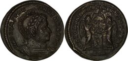 Roman Imperial. Constantinus I. (AD 307 – 337). Æ Follis. Treveri mint