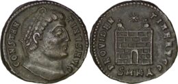 Constantine I (307/310-337). Æ Follis. Cyzicus mint