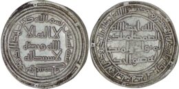 Umayyad. al-Walid I (705-715). AR Dirham. Wasit AH 90