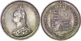 United Kingdom. Victoria (1837-1901). Silver Shilling. 1888