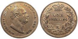 United Kingdom. William IV (1830-1837). Silver Shilling. 1834