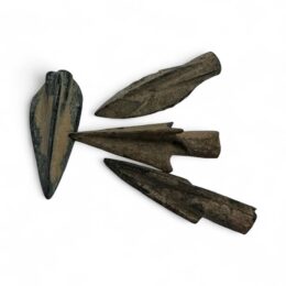 Lot of 4 Bronze Arrowheads. 1st Millennium BC