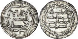Umayyad of Spain. Abd al-Rahman I (756-788). AR Dirham.  al-Andalus. AH 165
