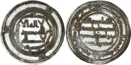 Umayyad. Hisham (724-743). AR Dirham. Wasit. AH 107