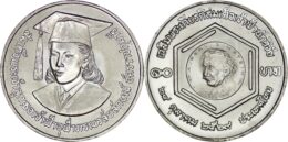 Thailand. 10 Baht. 1986. Rama IX Einstein Medal