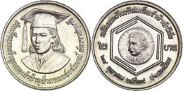 Thailand. 2 Baht. 1986. Rama IX Einstein Medal