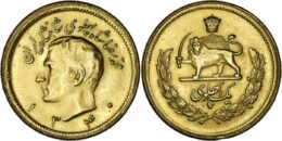 Pahlavi. Mohammad Reza Shah (1941-1979). Gold 1 Pahlavi. 1340