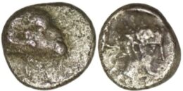Troas. Kebren (400-350 BC). AR Obol