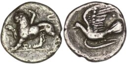 Sikyonia. Sikyon. (Circa 330/20-280 BC). AR Triobol