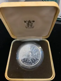 Silver 25 pence 1980. 925 Silver 28.28g